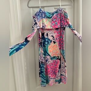 Lilly Pulitzer Multicolor off the shoulder dress